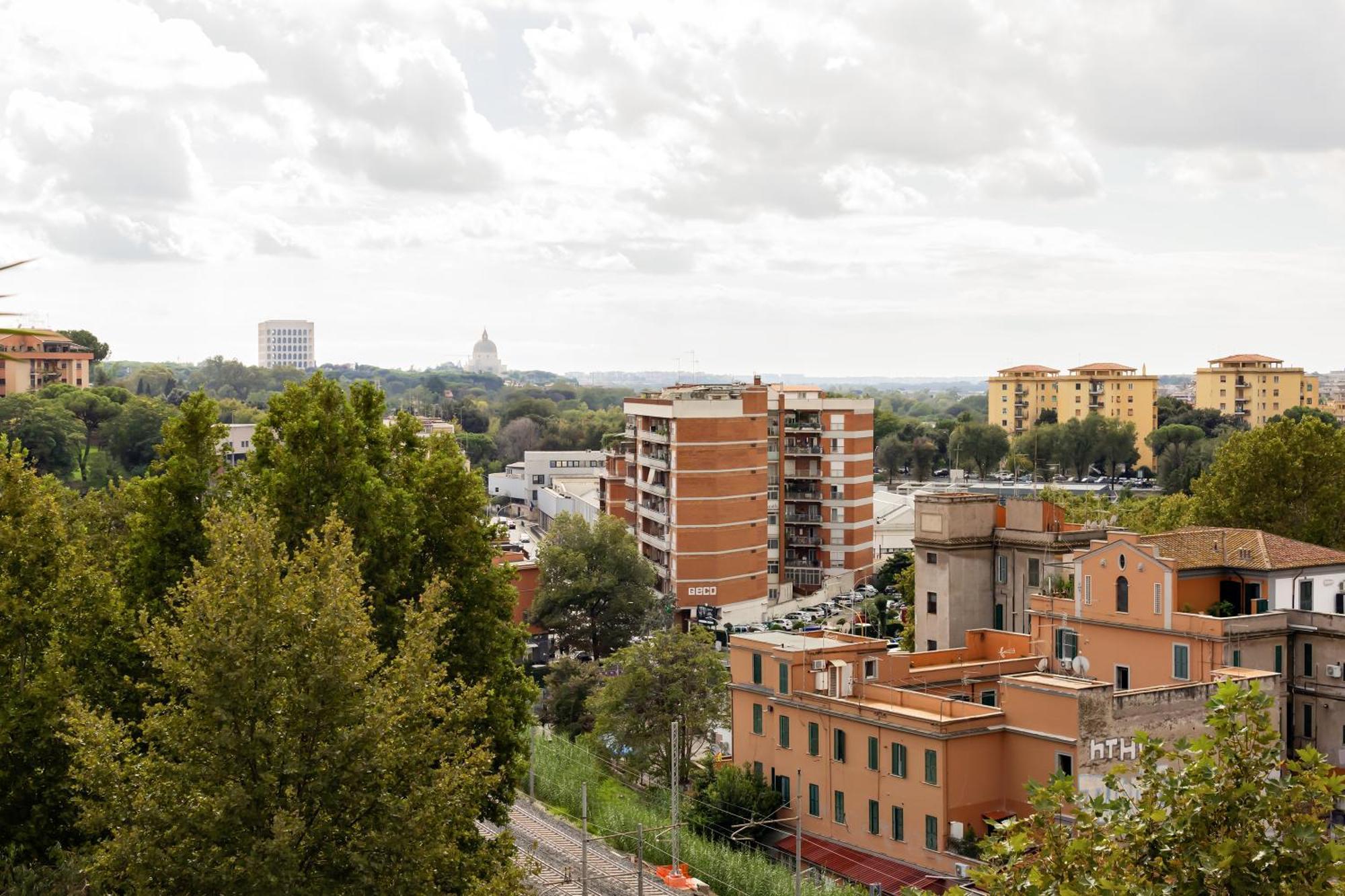 Stepahouse Zona San Paolo Elegante Bilocale A 2 Minuti Dalla Metro B Roma